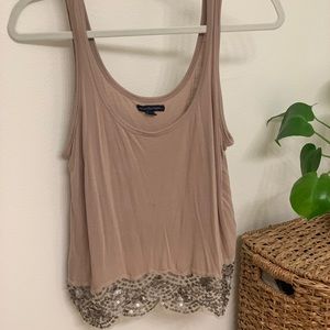 Fun & casual sparkly tank